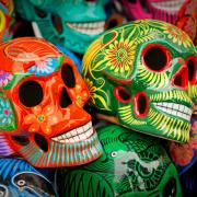 Cranes Dia de Los Muertos