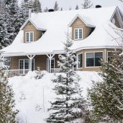 Pourvoirie du Lac Blanc en hiver
