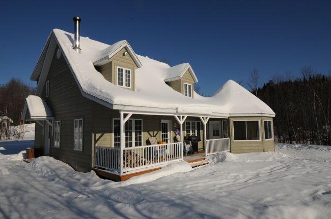 Le chalet à partager à la Pourvoirie du Lac Blanc 2