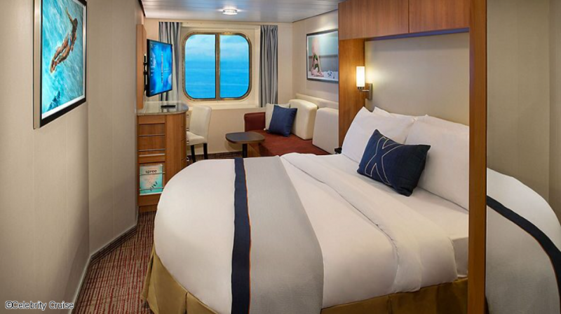 Cabine Vue Océan croisière en Alaska