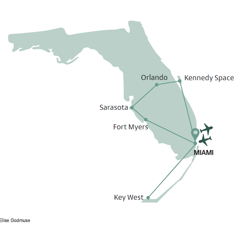Cap sur le Soleil de Floride