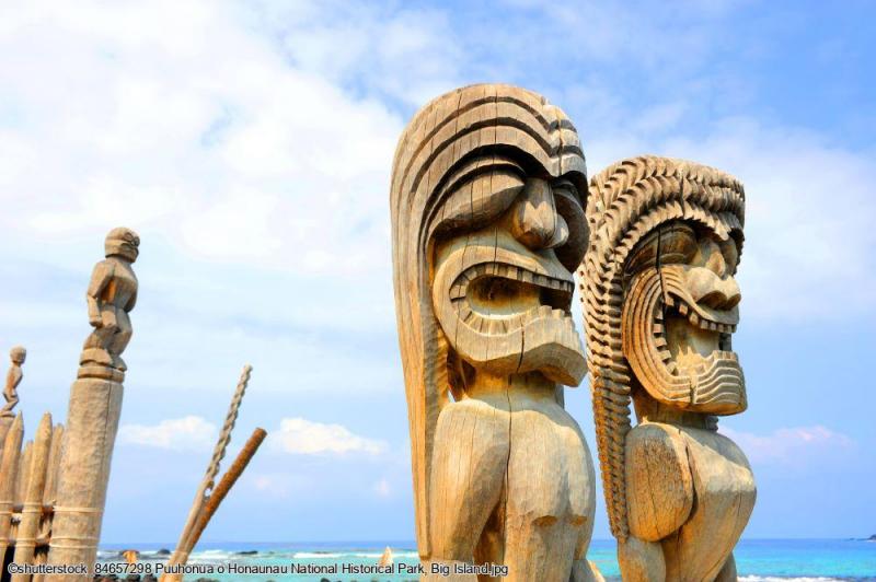 Combiné d'îles Hawaiiennes Oahu, Kauai, Big Island et Maui