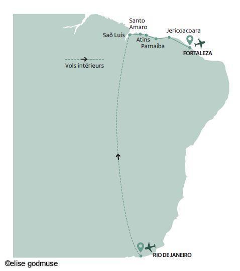 voyage au Brésil avec AmériGo