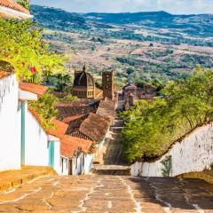 shutterstock_663467251 Barichara Skyline Cityscape Santander in Colombia South America.jpg