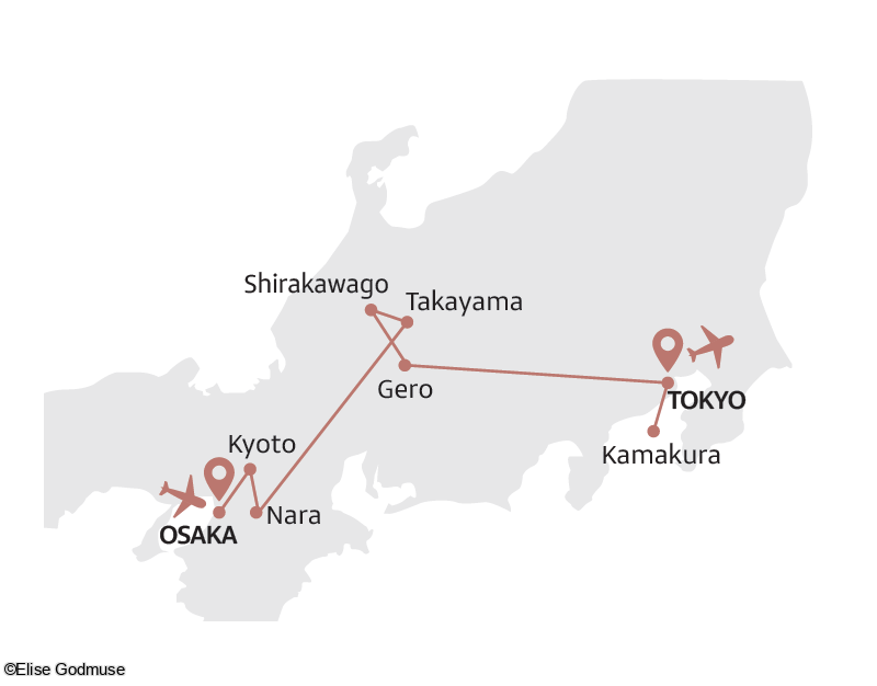 Voyage en petit groupe au Japon