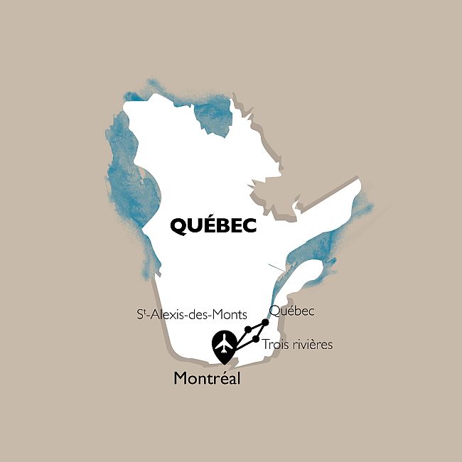 carte Carte Canada séjour multi-activités Quebec Hiver au Lac Blanc - Spécial Carnaval de Québec